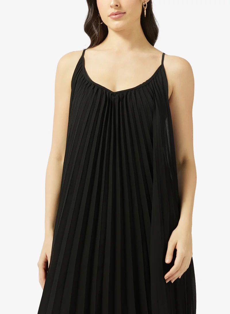 ELLA Pleated Volume dress
